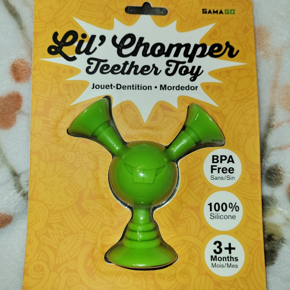 Lil Chomper Teething Toy New